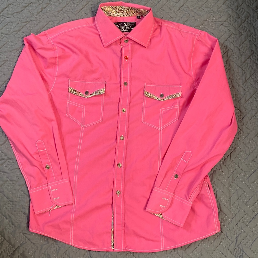 MENS XL DRESS SHIRT